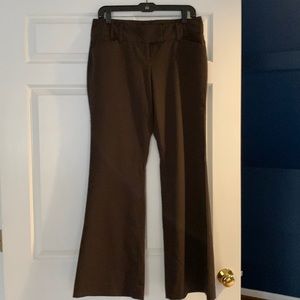 Brown business casual pants